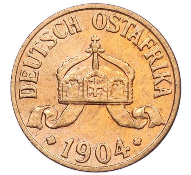 Монета 1/2 геллера 1904 года A Германская Восточная Африка (Артикул: M2-83679) — Фото №2