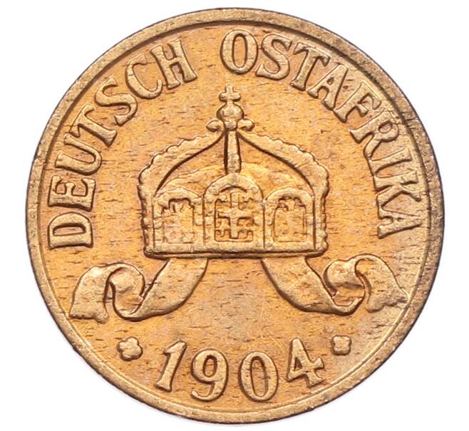 Монета 1/2 геллера 1904 года A Германская Восточная Африка (Артикул: M2-83684) — Фото №2