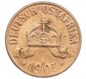 1/2 геллера 1905 года A Германская Восточная Африка — Фото №2