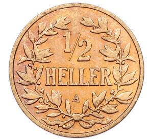 1/2 геллера 1904 года A Германская Восточная Африка — Фото №1