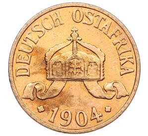 1/2 геллера 1904 года A Германская Восточная Африка — Фото №2
