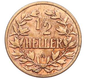 1/2 геллера 1904 года A Германская Восточная Африка — Фото №1