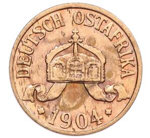 1/2 геллера 1904 года A Германская Восточная Африка — Фото №2