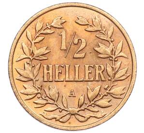 1/2 геллера 1904 года A Германская Восточная Африка — Фото №1