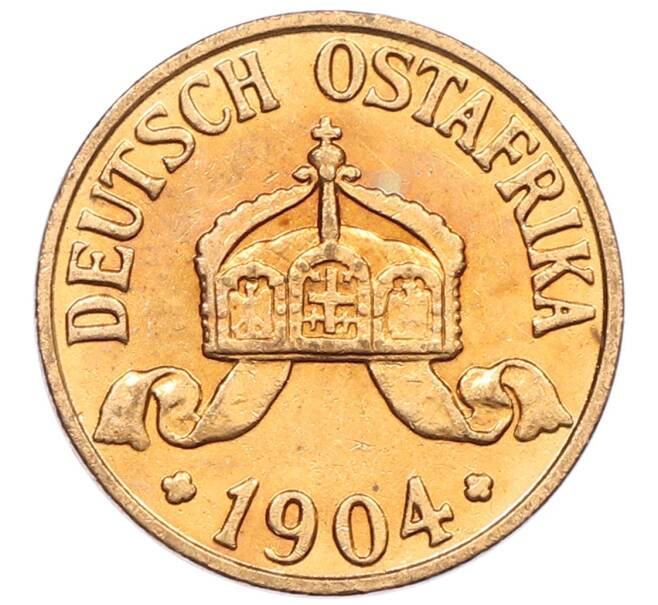 Монета 1/2 геллера 1904 года A Германская Восточная Африка (Артикул: M2-83696) — Фото №2