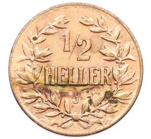 1/2 геллера 1905 года J Германская Восточная Африка — Фото №1