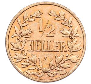 1/2 геллера 1905 года A Германская Восточная Африка — Фото №1