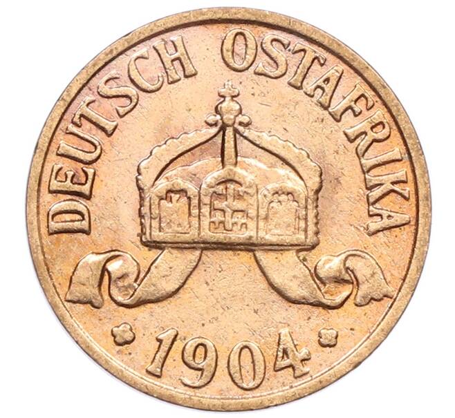Монета 1/2 геллера 1904 года A Германская Восточная Африка (Артикул: M2-83705) — Фото №2