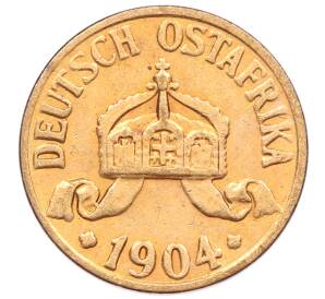 1/2 геллера 1904 года A Германская Восточная Африка — Фото №2