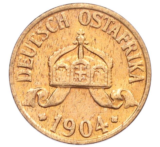 Монета 1/2 геллера 1904 года A Германская Восточная Африка (Артикул: M2-83710) — Фото №2