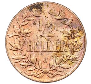 1/2 геллера 1905 года J Германская Восточная Африка — Фото №1