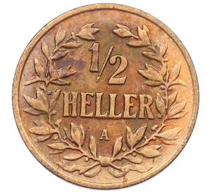 1/2 геллера 1905 года A Германская Восточная Африка — Фото №1