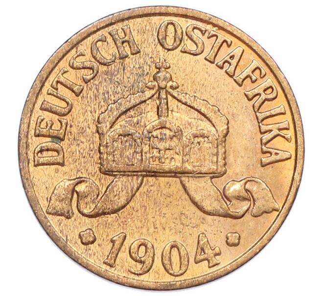 Монета 1/2 геллера 1904 года A Германская Восточная Африка (Артикул: M2-83721) — Фото №2