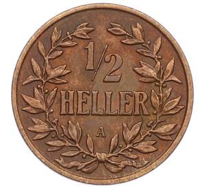 1/2 геллера 1904 года A Германская Восточная Африка — Фото №1