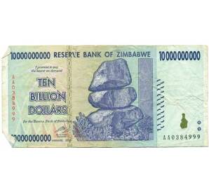10 миллиардов долларов 2008 года Зимбабве — Фото №1