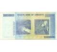 Банкнота 10 миллиардов долларов 2008 года Зимбабве (Артикул: K12-56380) — Фото №2