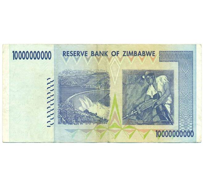 Банкнота 10 миллиардов долларов 2008 года Зимбабве (Артикул: K12-56403) — Фото №2