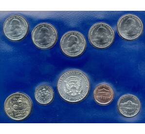 Годовой набор монет 2019 года P США в подарочном буклете — Фото №2