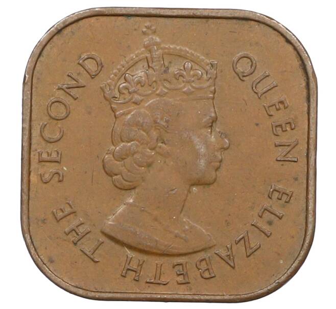 Монета 1 цент 1958 года Малайя и Британское Борнео (Артикул: M2-83740) — Фото №2