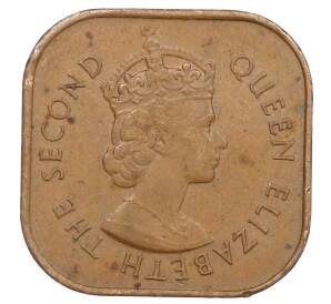 1 цент 1961 года Малайя и Британское Борнео — Фото №2