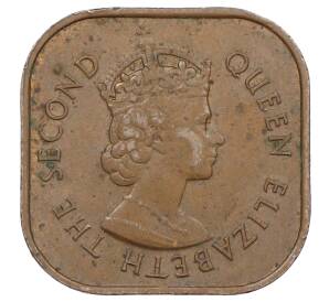 1 цент 1957 года Малайя и Британское Борнео — Фото №2