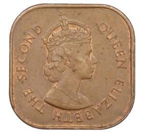 1 цент 1961 года Малайя и Британское Борнео — Фото №2