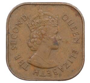 1 цент 1957 года Малайя и Британское Борнео — Фото №2