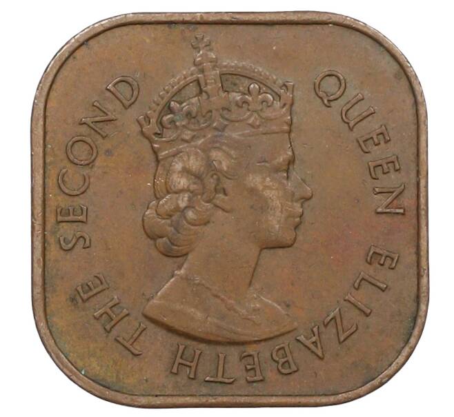 Монета 1 цент 1957 года Малайя и Британское Борнео (Артикул: M2-83756) — Фото №2