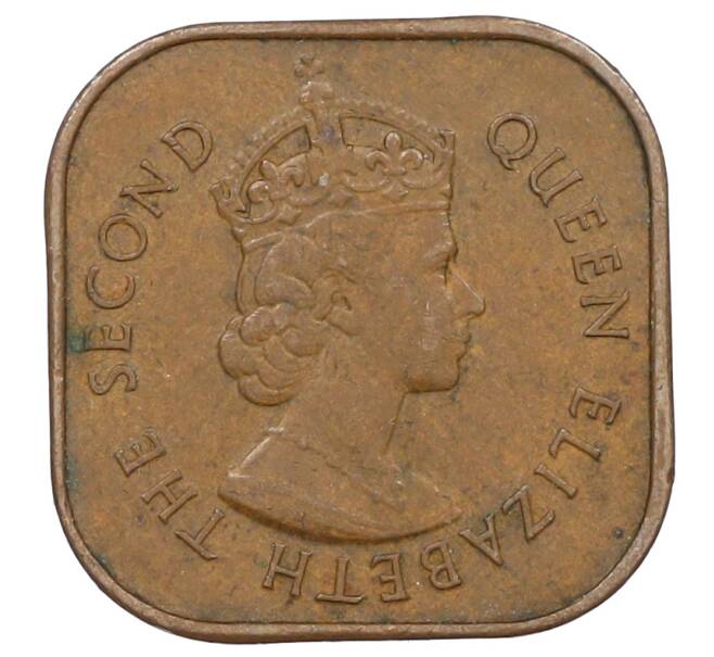 Монета 1 цент 1957 года Малайя и Британское Борнео (Артикул: M2-83763) — Фото №2