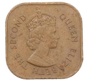 1 цент 1961 года Малайя и Британское Борнео — Фото №2