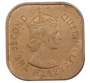 1 цент 1961 года Малайя и Британское Борнео — Фото №2