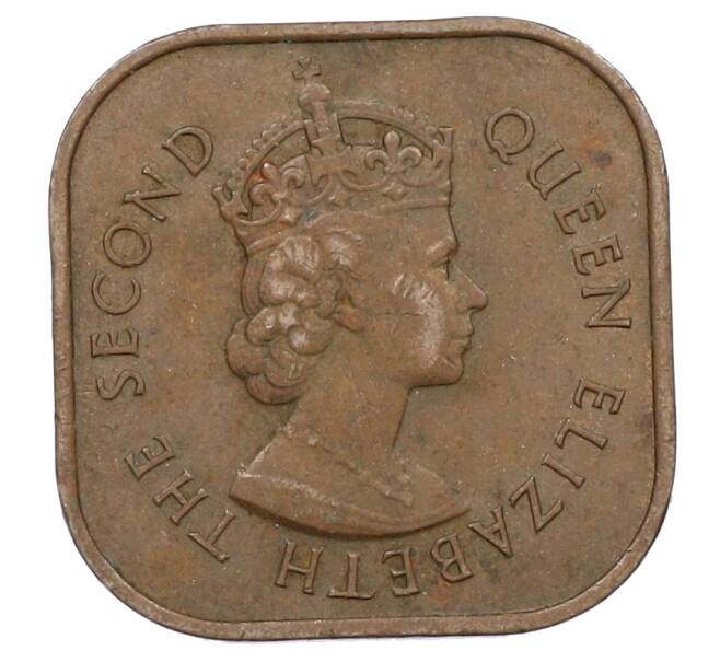 Монета 1 цент 1957 года Малайя и Британское Борнео (Артикул: M2-83776) — Фото №2