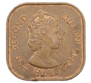 1 цент 1961 года Малайя и Британское Борнео — Фото №2