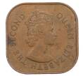Монета 1 цент 1958 года Малайя и Британское Борнео (Артикул: M2-83779) — Фото №2