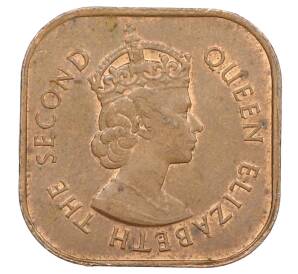 1 цент 1961 года Малайя и Британское Борнео — Фото №2