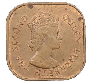 1 цент 1961 года Малайя и Британское Борнео — Фото №2