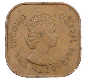 1 цент 1961 года Малайя и Британское Борнео — Фото №2