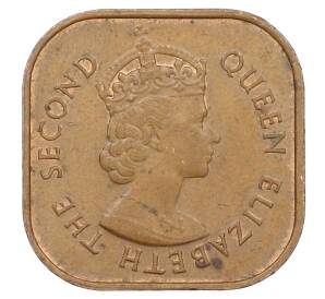 1 цент 1961 года Малайя и Британское Борнео — Фото №2