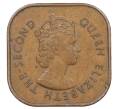 Монета 1 цент 1957 года Малайя и Британское Борнео (Артикул: M2-83801) — Фото №2