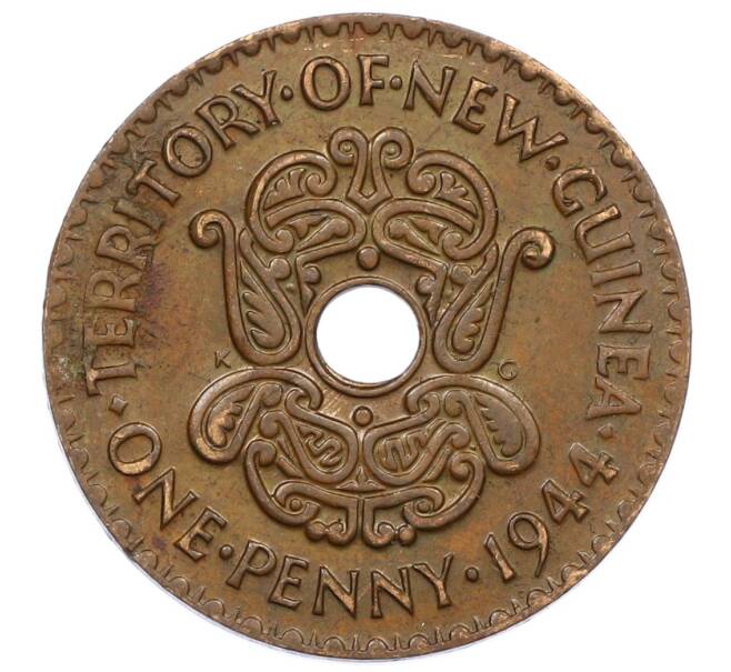 Монета 1 пенни 1944 года Британская Новая Гвинея (Артикул: M2-83812) — Фото №1