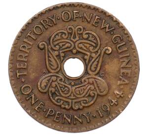 1 пенни 1944 года Британская Новая Гвинея — Фото №1