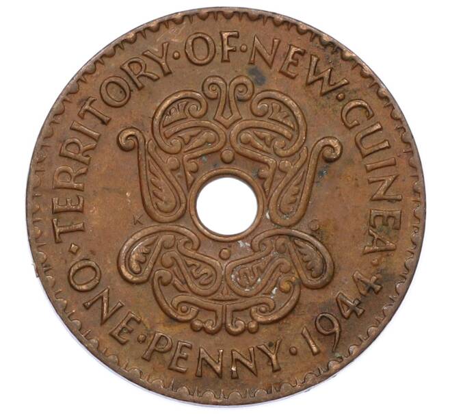 Монета 1 пенни 1944 года Британская Новая Гвинея (Артикул: M2-83824) — Фото №1
