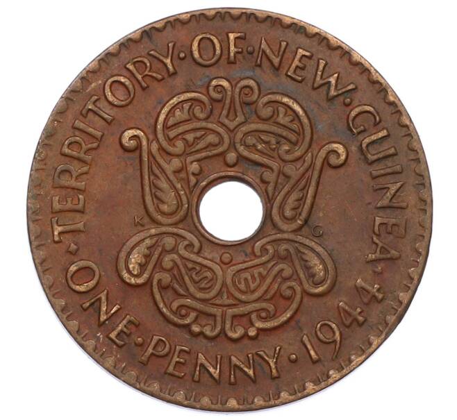 Монета 1 пенни 1944 года Британская Новая Гвинея (Артикул: M2-83832) — Фото №1