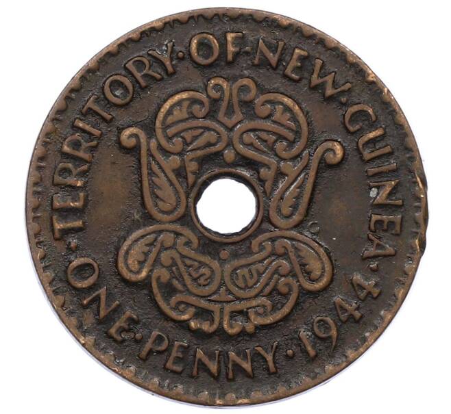 Монета 1 пенни 1944 года Британская Новая Гвинея (Артикул: M2-83836) — Фото №1