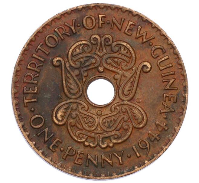 Монета 1 пенни 1944 года Британская Новая Гвинея (Артикул: M2-83839) — Фото №1