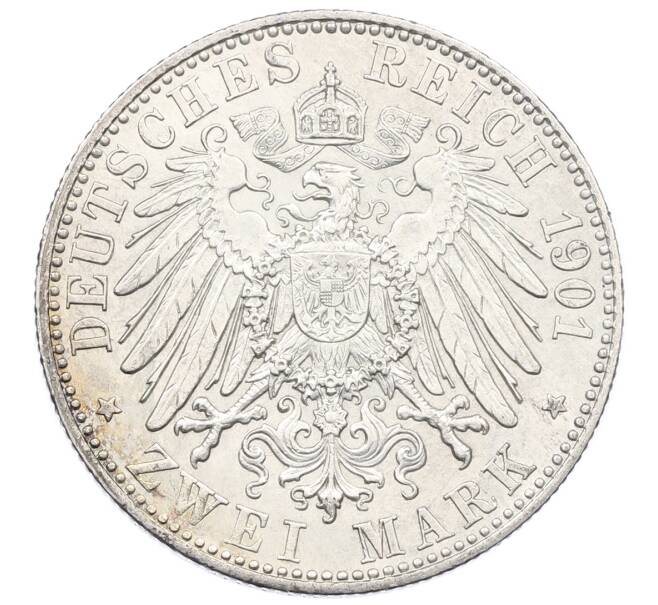 Монета 2 марки 1901 года Германия (Пруссия) «200 лет Пруссии» (Артикул: M2-83851) — Фото №2