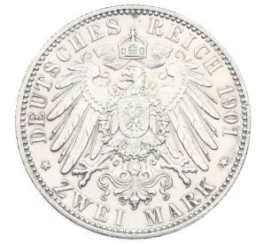 2 марки 1901 года Германия (Пруссия) «200 лет Пруссии» — Фото №2