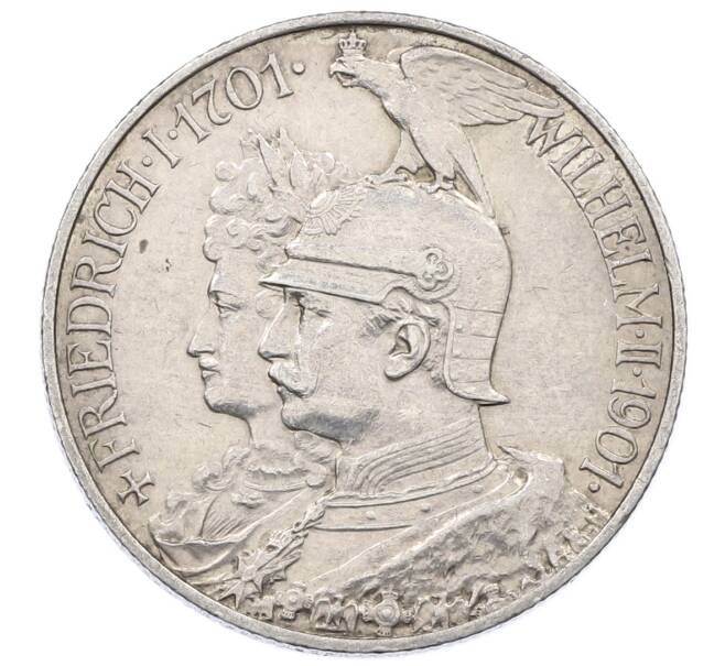 Монета 2 марки 1901 года Германия (Пруссия) «200 лет Пруссии» (Артикул: M2-83855) — Фото №1