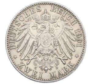 2 марки 1901 года Германия (Пруссия) «200 лет Пруссии» — Фото №2