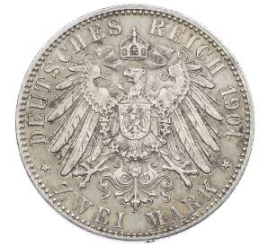 2 марки 1901 года Германия (Пруссия) «200 лет Пруссии» — Фото №2
